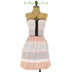 $228 NWOT Ella Moss Zan Short Mini Strapless Dress